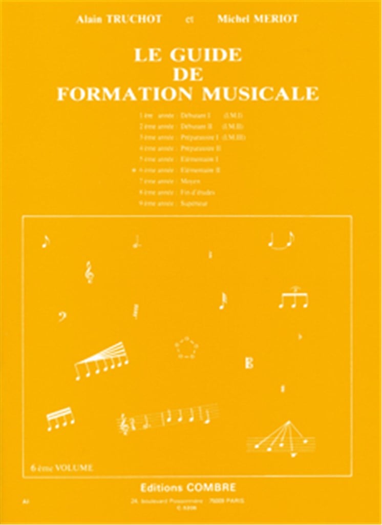 Guide de formation musicale Vol.6 - élémentaire 2